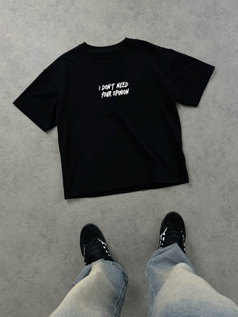 T-Shirt YAKNIS i don't need your opinion Unisex | YAKNIS T-Shirt